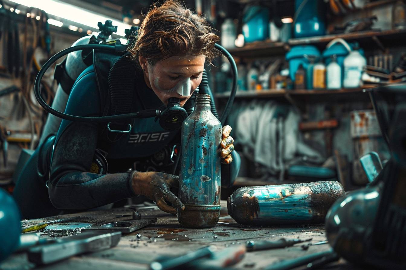 Pourquoi le grenaillage est-il essentiel pour l&rsquo;entretien de votre bouteille ?