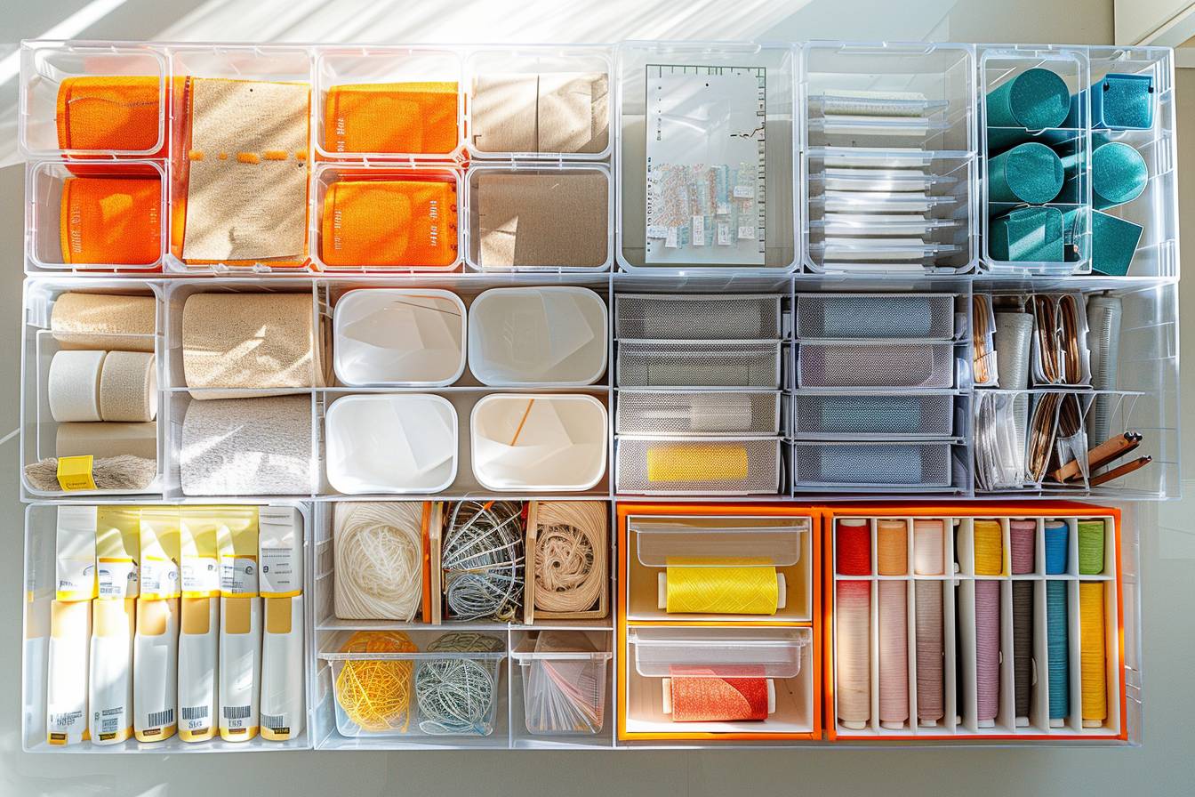 Quels accessoires facilitent le rangement et le stockage ?